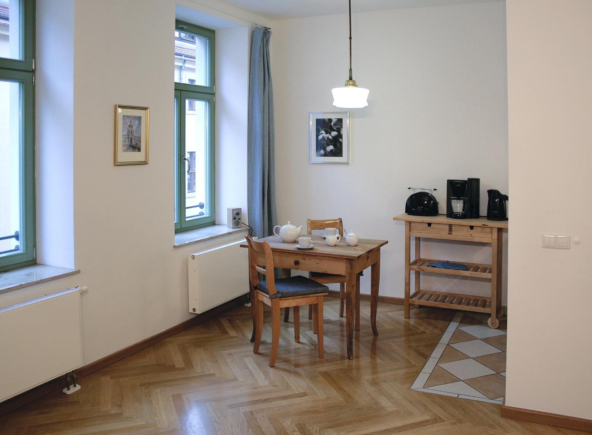 Ferienhaus Im Barockviertel Dresda Esterno foto