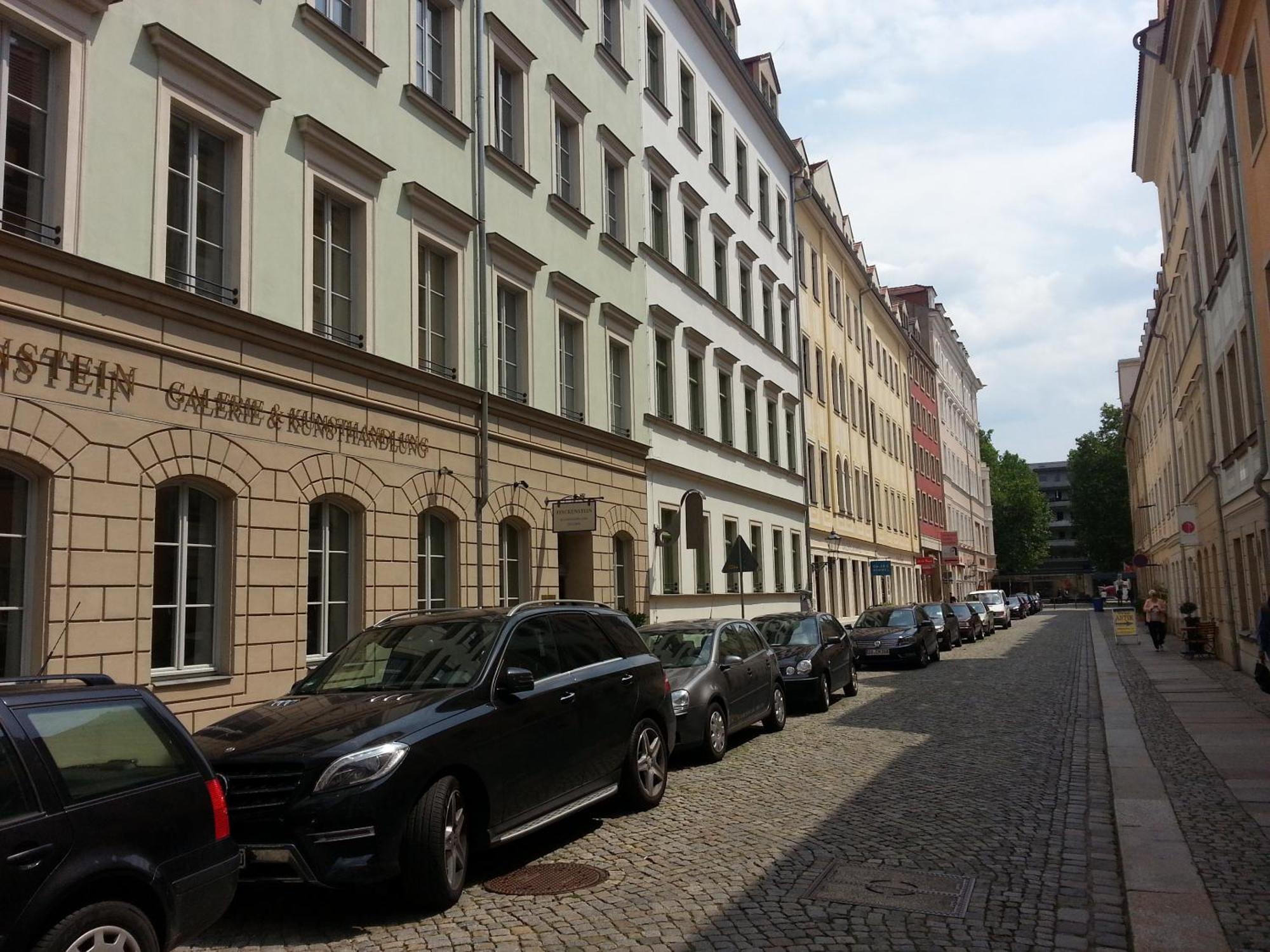 Ferienhaus Im Barockviertel Dresda Esterno foto
